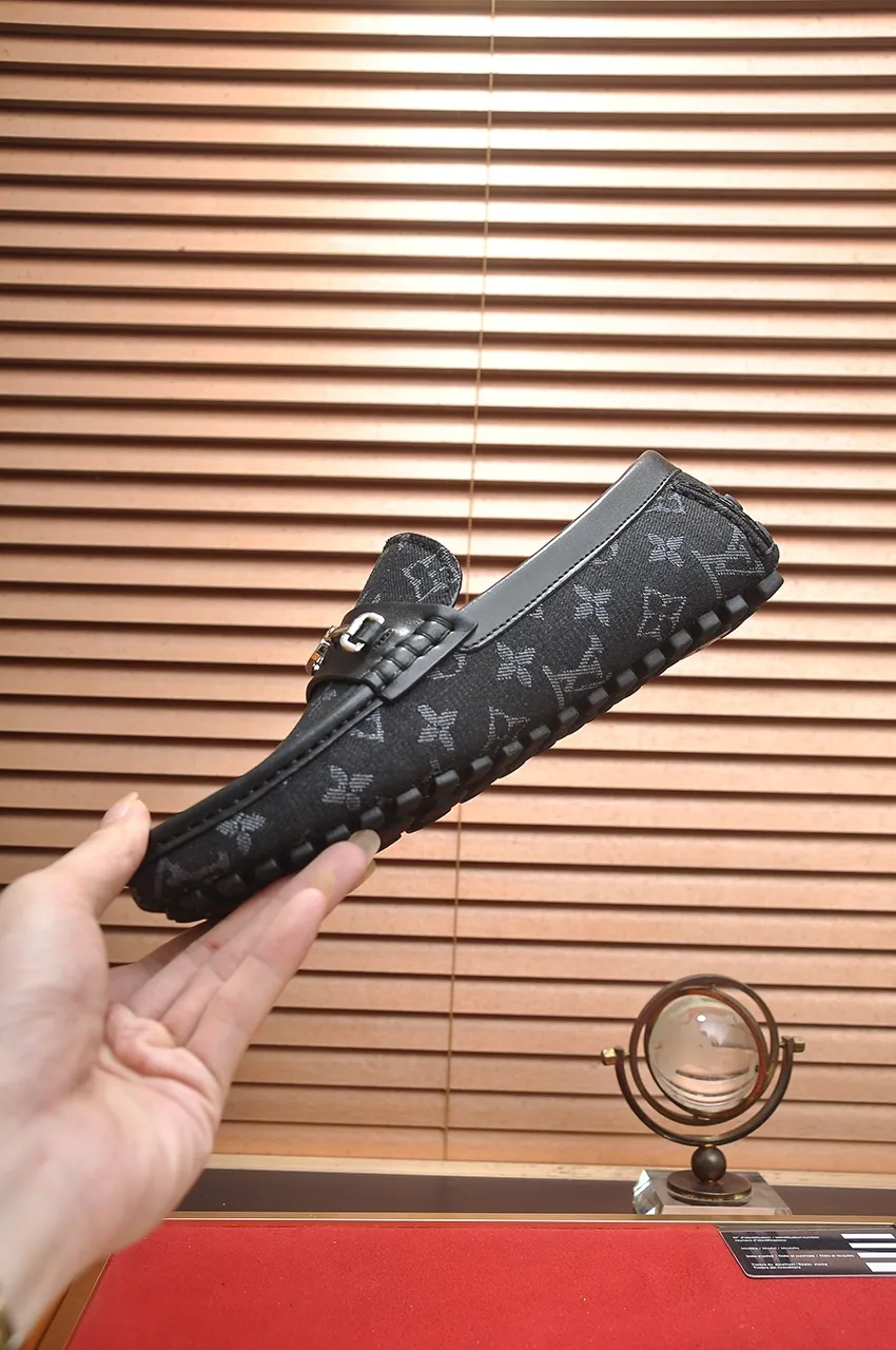 Men's Men's Shoes💰420💶【GUCCI】 (High-end Niuli) New 🍀Gucci*——Gucci Doudou Shoes! Made of imported original cowhide, the inner top layer is comfortable cowhide lining! Original wear-resistant rubber outsole! High quality products! Code number 38-44!